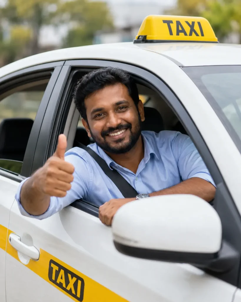 A Taxi driver in UK Happy with Real Key Accontancy services