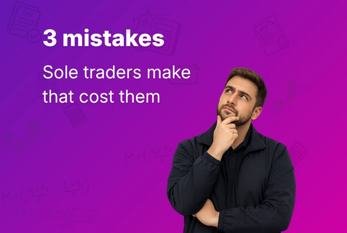 Three common sole trader mistakes that can increase business costs