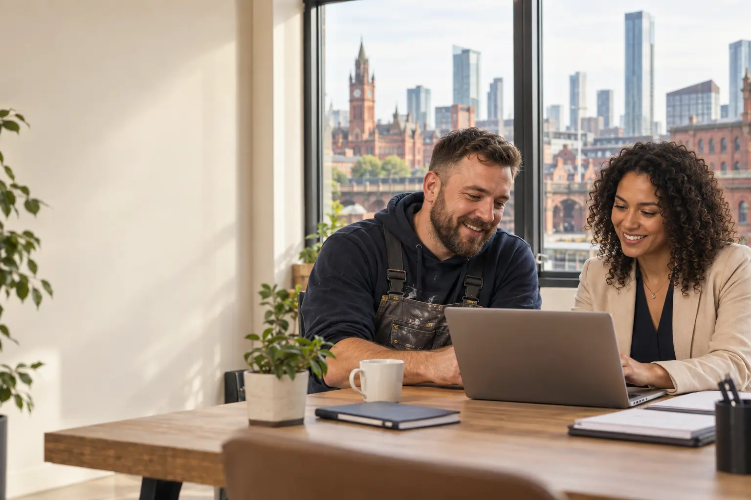 Accountancy services in Manchester for a friendly local business owner